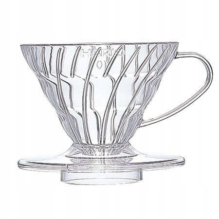 

Zaparzacz do kawy drip plastikowy Hario V60-01