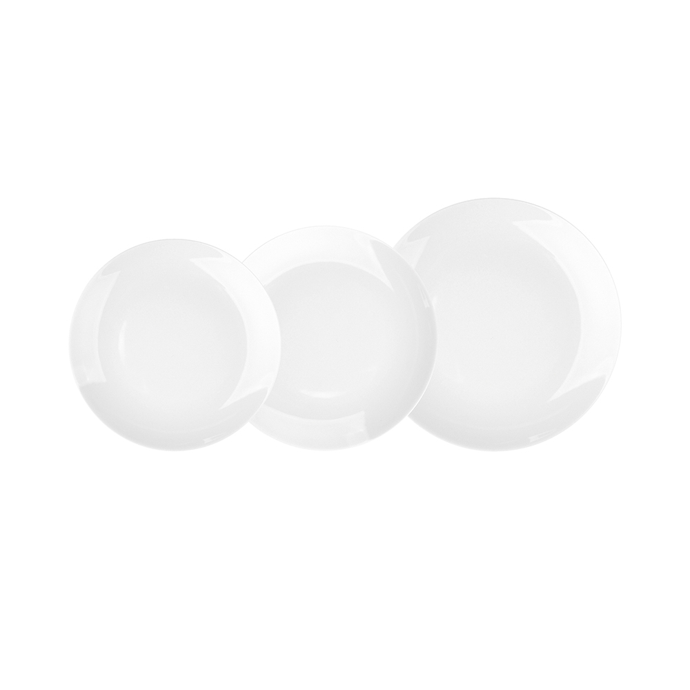 

Komplet Talerzy porcelana 6 osób MariaPaula 18 el.