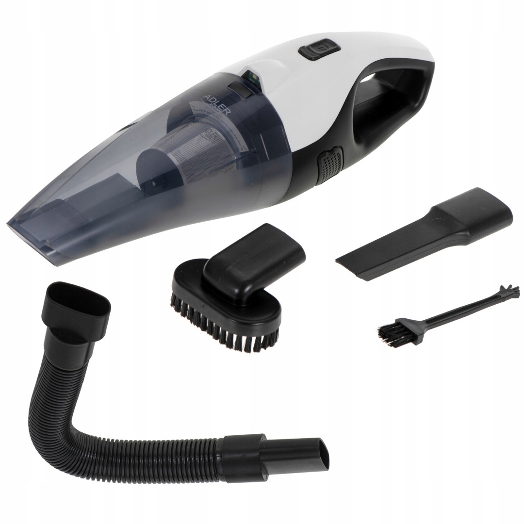 Odkurzacz Samochodowy AD 7059 - Mocny 5500Pa, USB C / 12V, LED