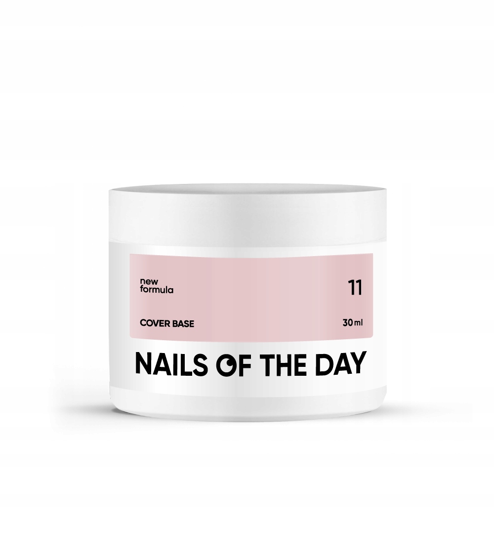 Nailsoftheday Cover base New 11 półprzezroczysta delikatny nude baza