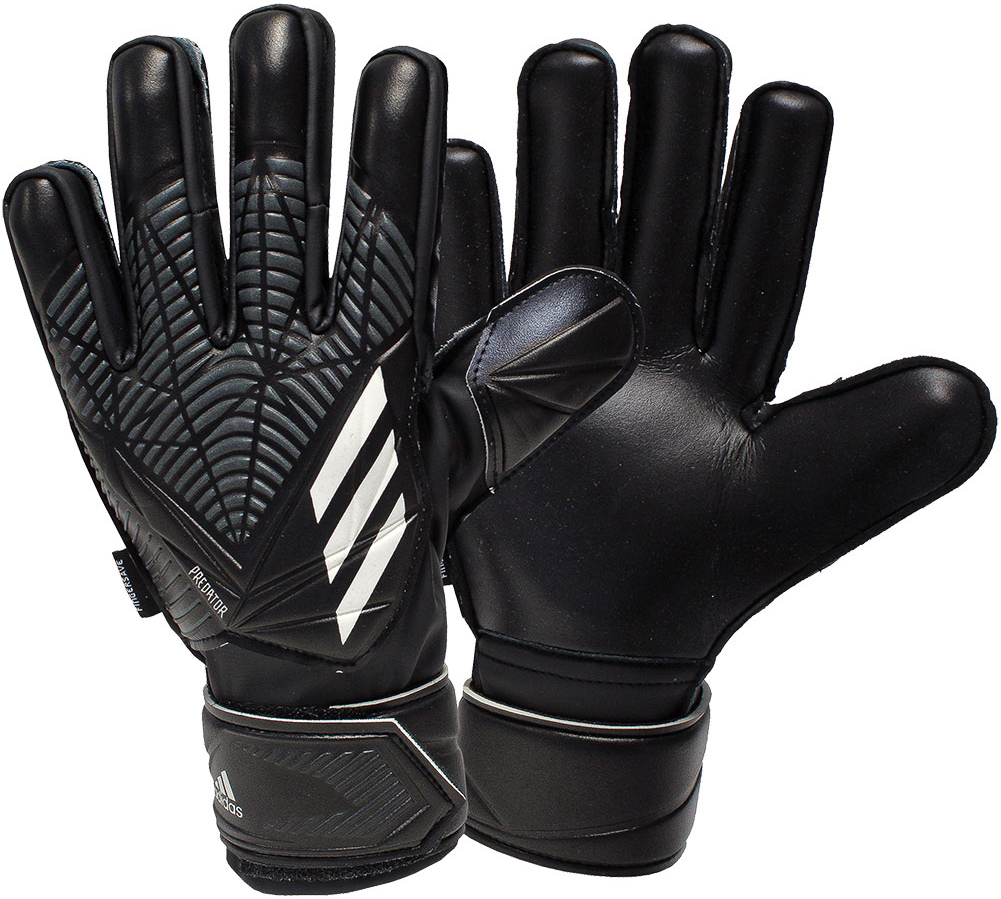 Rękawice Bramkarskie Dla Dzieci Adidas Predator Z Usztywniaczami Na Palce