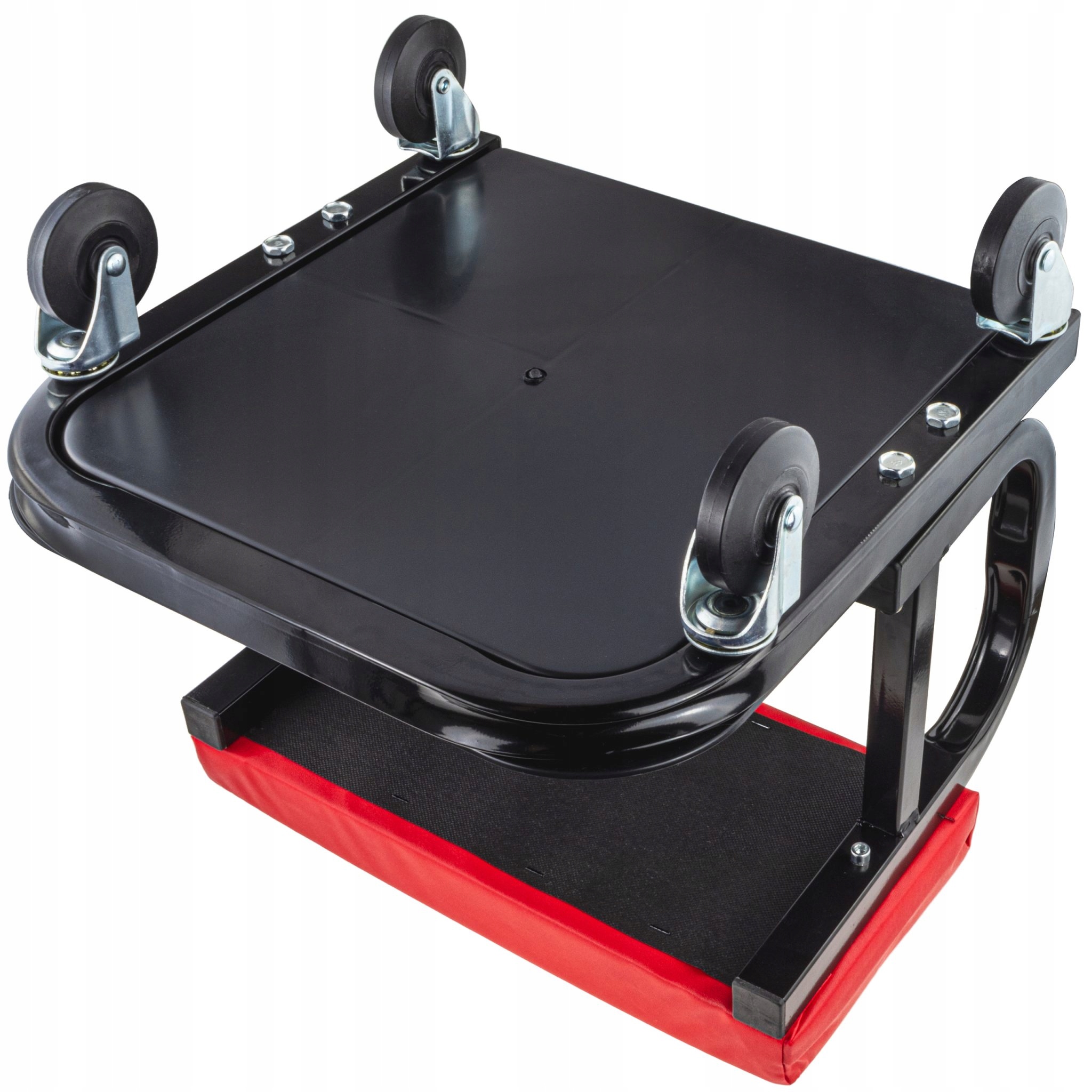 STOŁEK WARSZTATOWY TABORET Z PÓŁKĄ SIEDZISKO 360° Marka inna