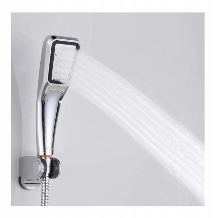 SŁUCHAWKA PRYSZNICOWA ECO nowoczesna oszczędna Kolor chrom