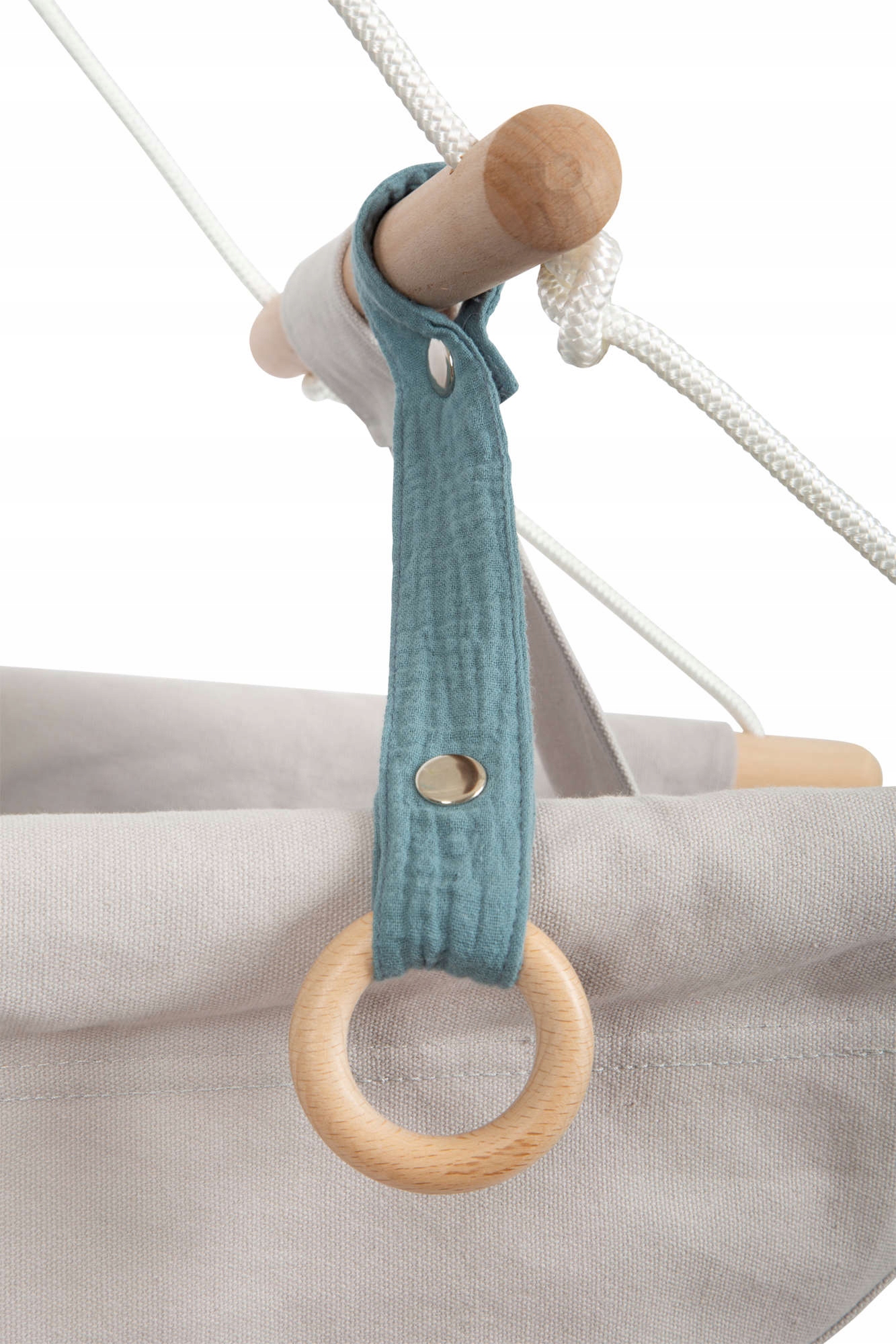 DREWNIANA HUŚTAWKA DLA DZIECI MORZE BUJAK Wiek dziecka 6 m +