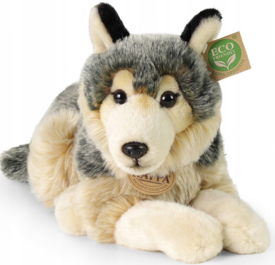 

Maskotka Realistyczny Wilk Leżący 40cm Wolf Plush