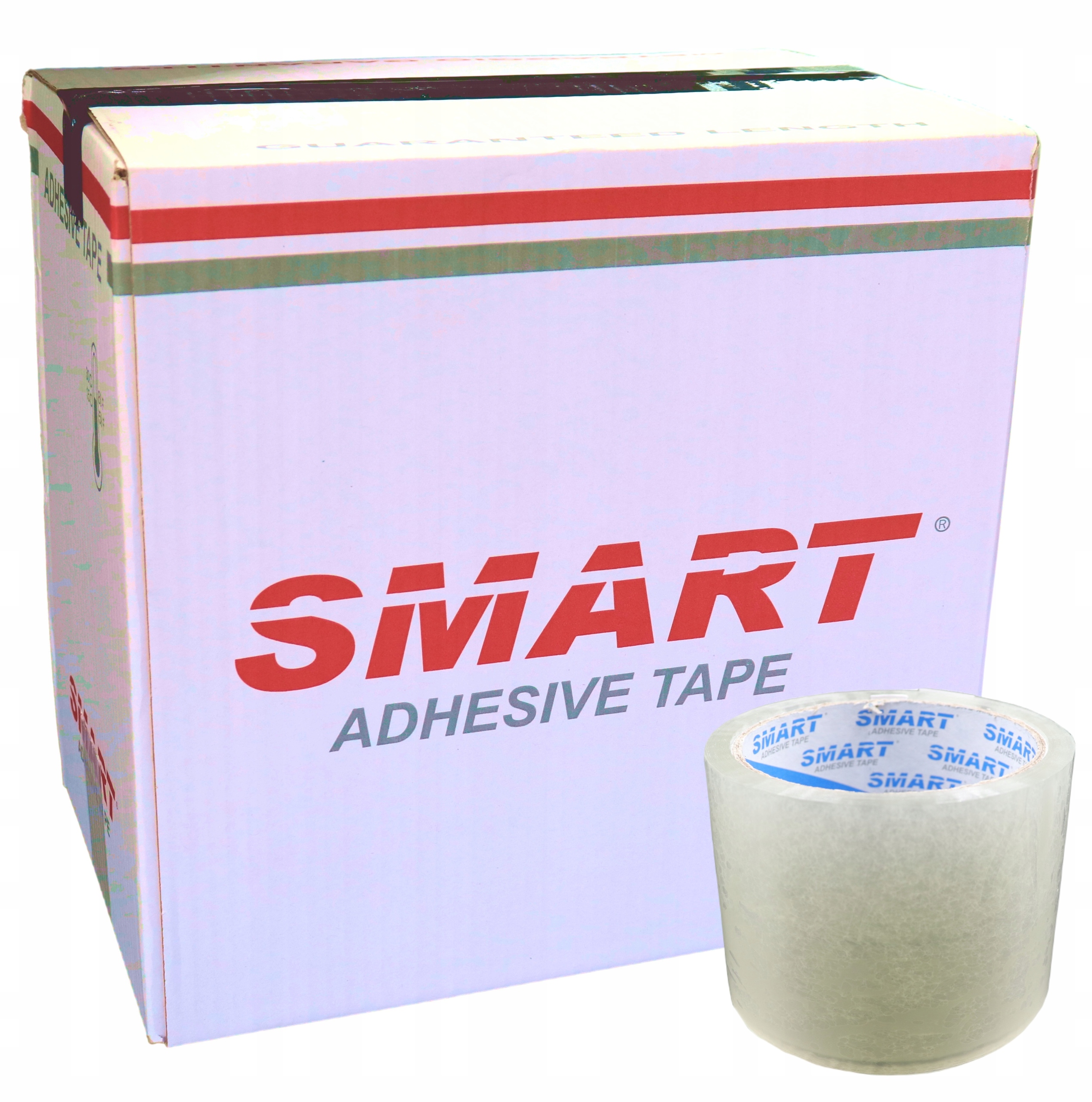 

Taśma Pakowa 75mm/60y Klejąca Trans Smart 24SZT