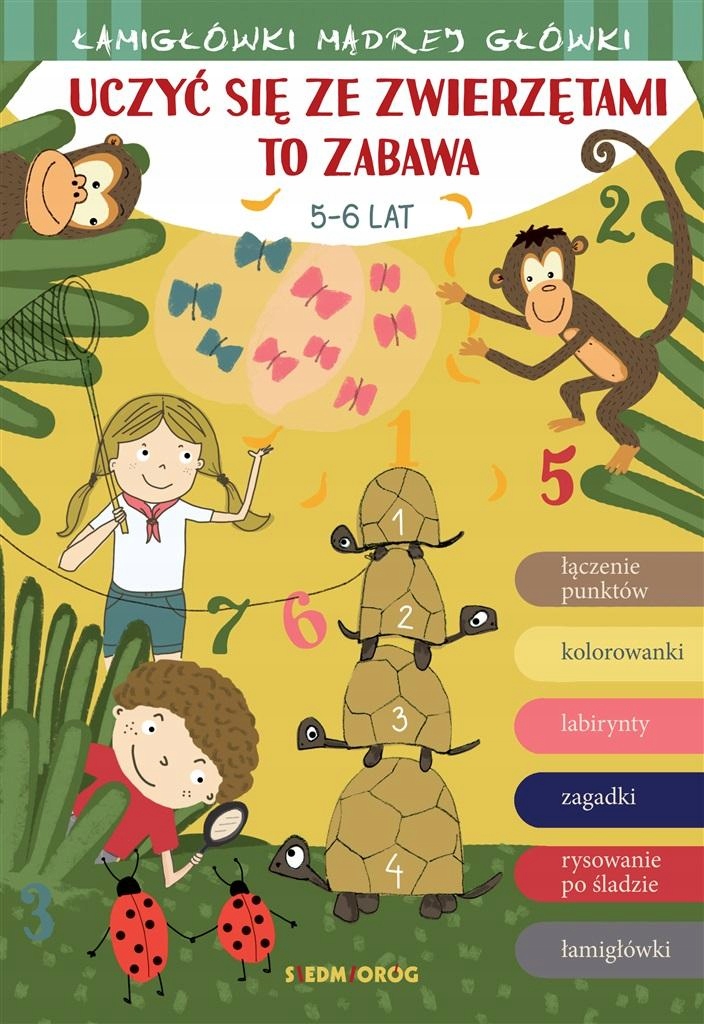 UCZYĆ SIĘ ZE ZWIERZĘTAMI TO ZABAWA. ŁAMIGŁÓWK...