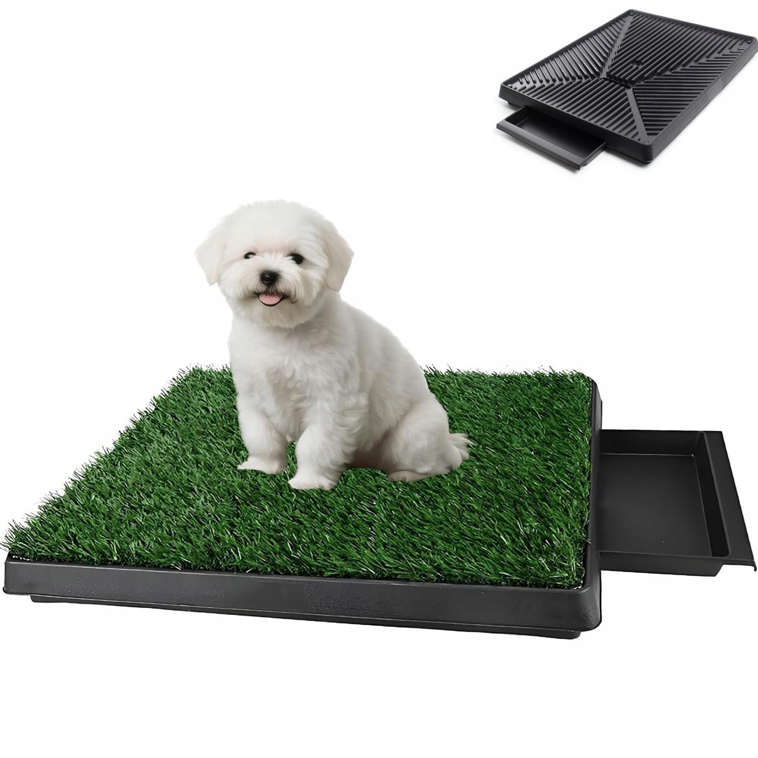 Levně Velké Záchody S Trávou Pro Psa Toaleta Pro Štěňata Podložka Na Tráva Záchodu