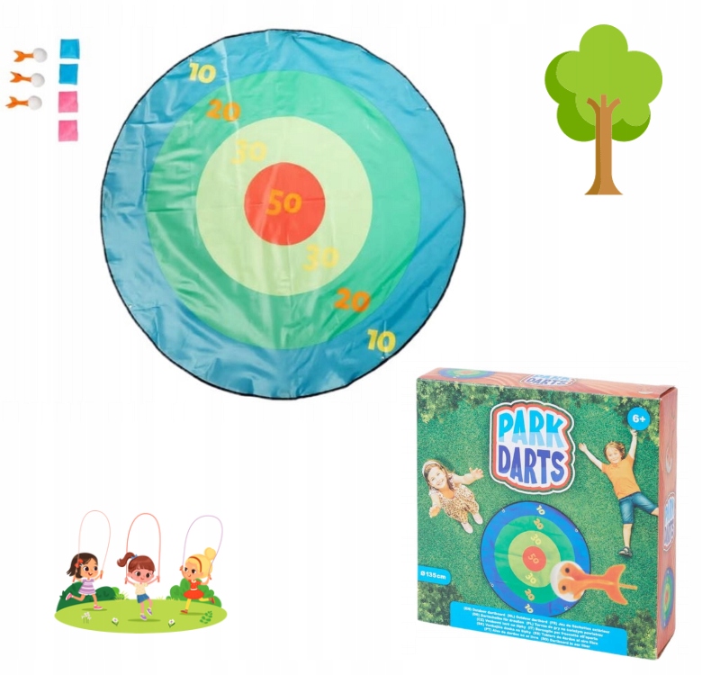 OGRODOWA GRA W RZUTKI NA ŚWIEŻYM POWIETRZU DART NA ŚWIEŻYM POWIETRZU ZESTAW