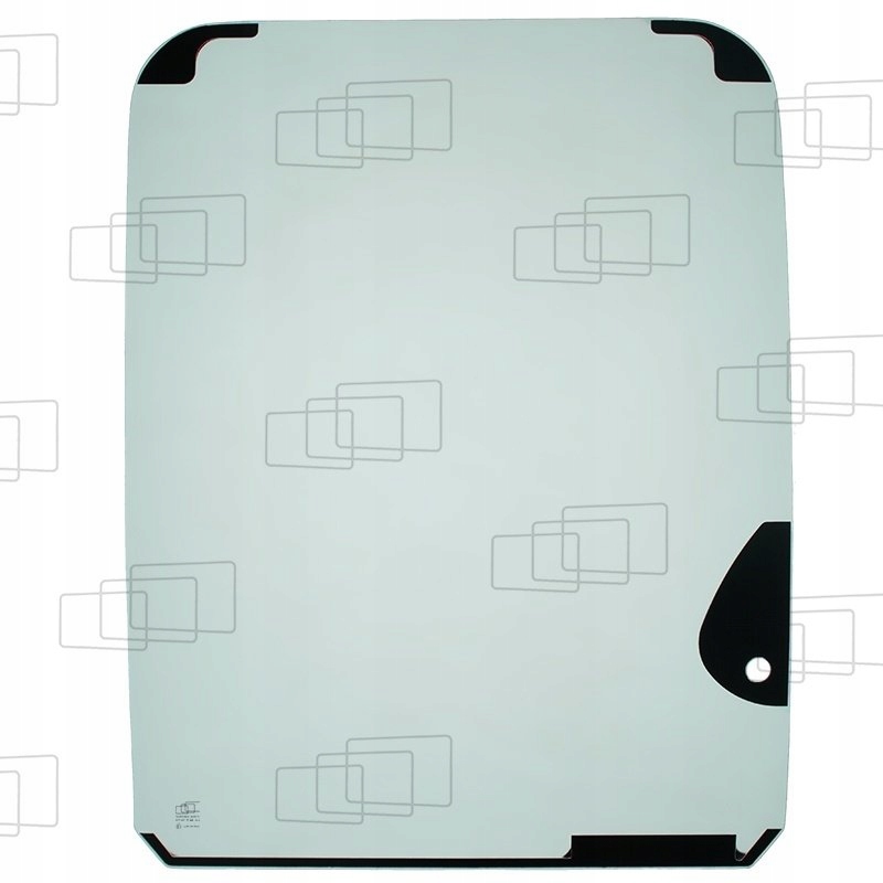 sklo John Deere přední horní YA00001495