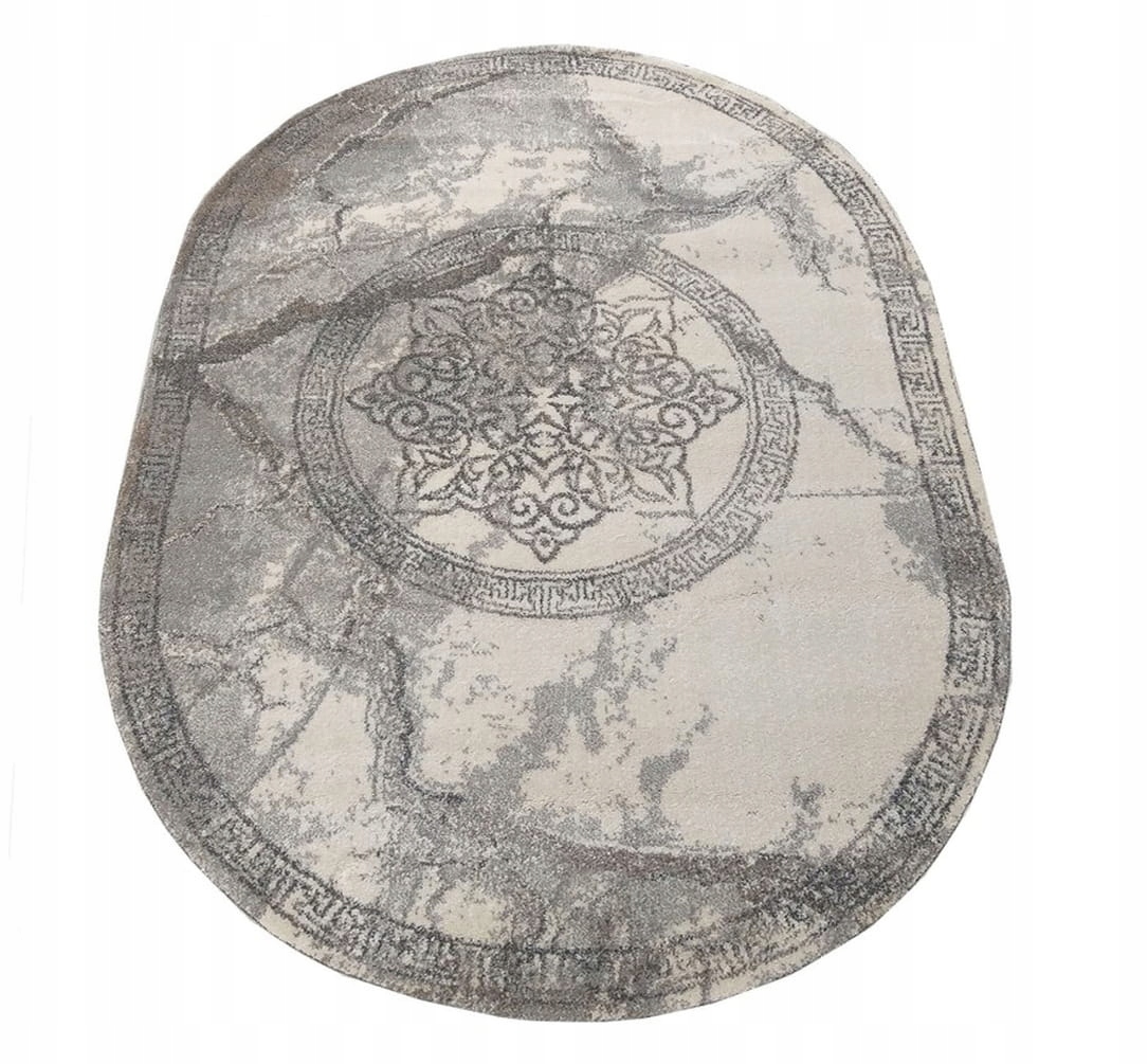 Koberec Oválný 80x150 Moderní Tlustý Do Obývacího Pokoje