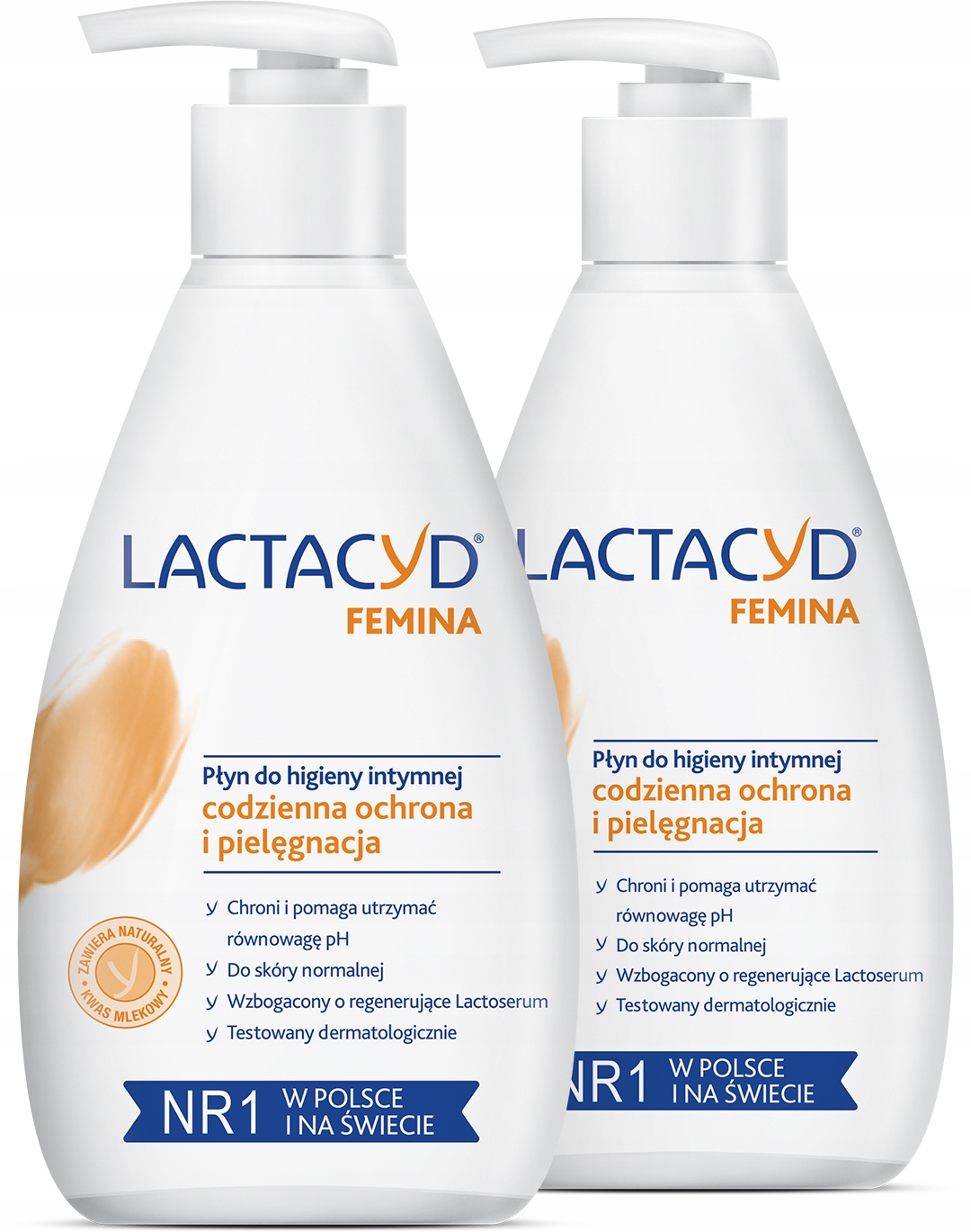 

Lactacyd Femina Płyn Higiena Intymna pompka x2