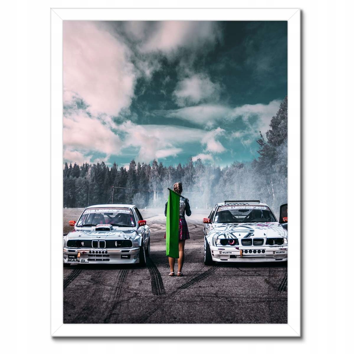 Plakáty v rámu 30x40 Bmw Závody pro 2 osoby