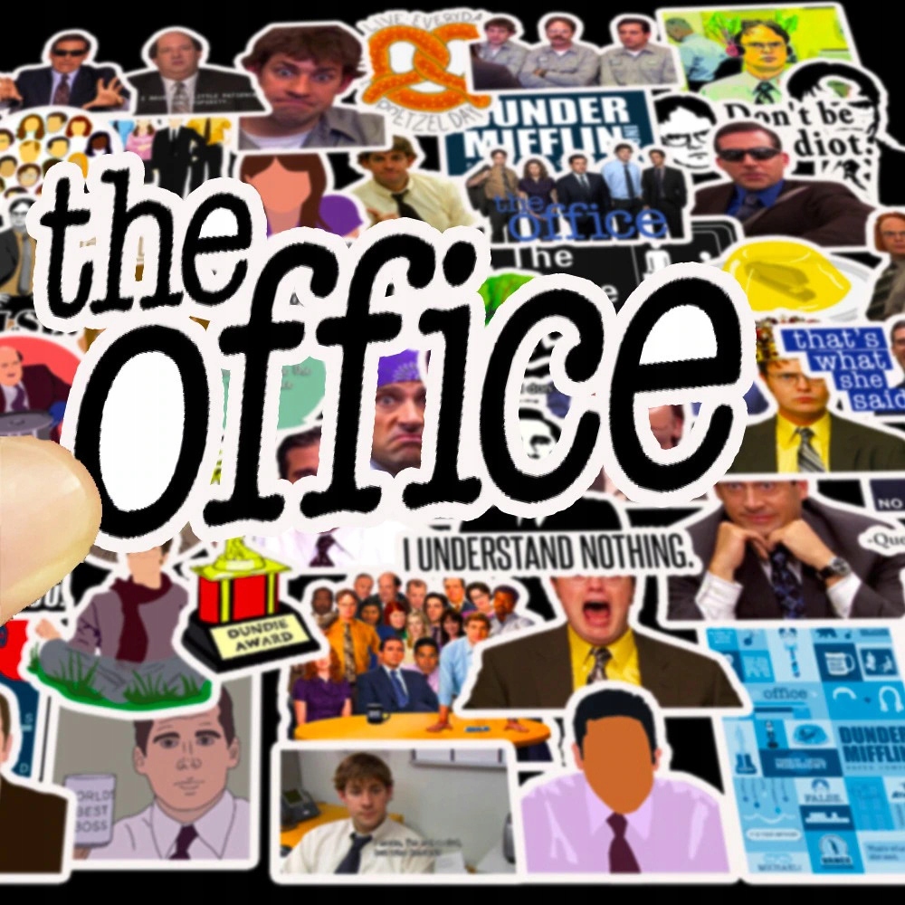Naklejki The Office Biuro Michael Scott Jim Dwight