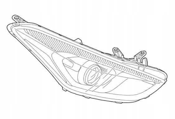 Hyundai i30 Turbo (2015-2017) Reflektor prawy