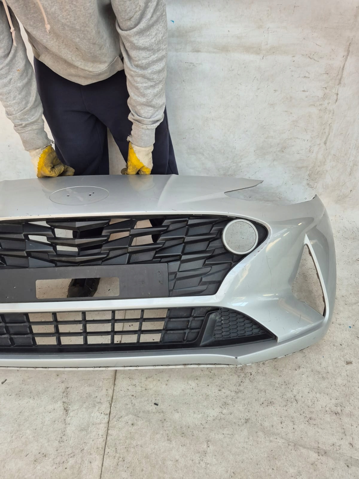 HYUNDAI I10 III 19- bumper front front grill grid 86511-K7000