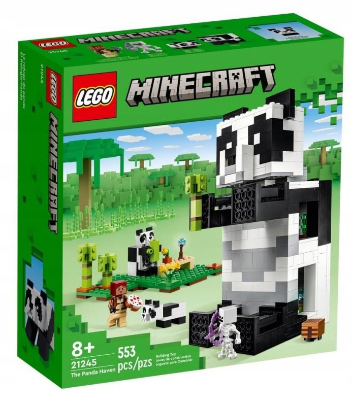 Lego Minecraft 21245 Rezerwat pandy