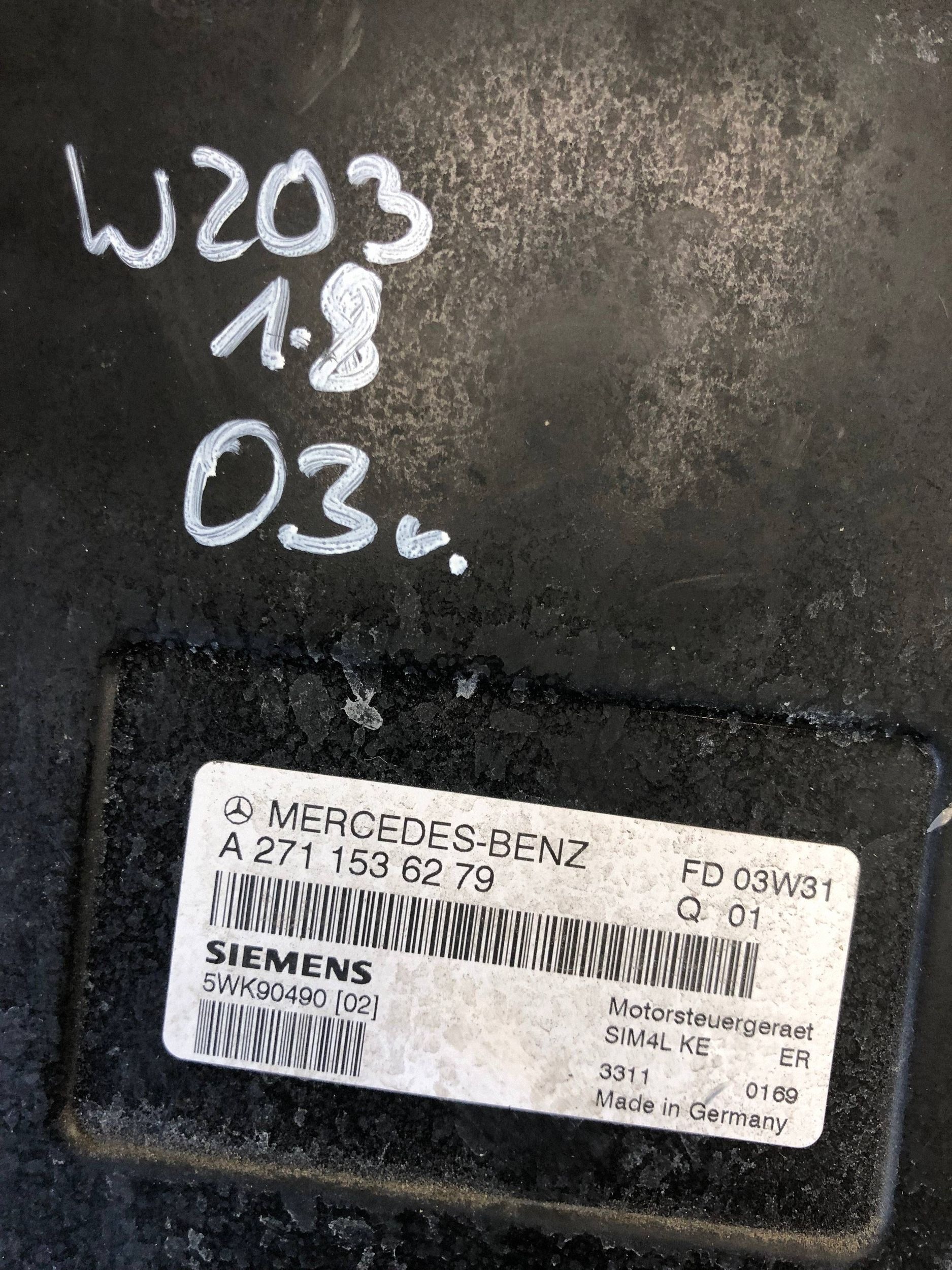 computer Motore 1.8 MERCEDES W203 A2711536279