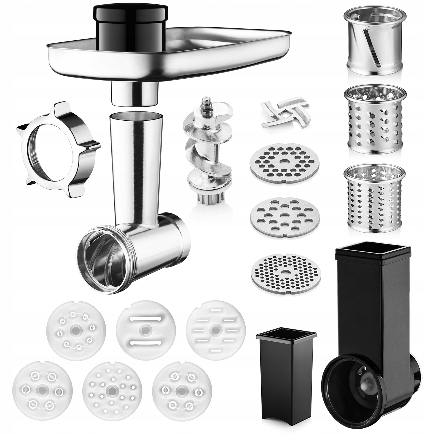 Zestaw Akcesoriów Maszyna Do Mielenia Mięsa Kiełbasy Szatkownica Makaron