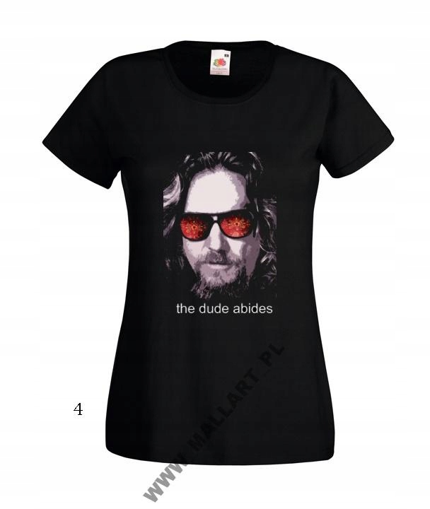 

Damska Koszulka Big Lebowski Dude Wzory