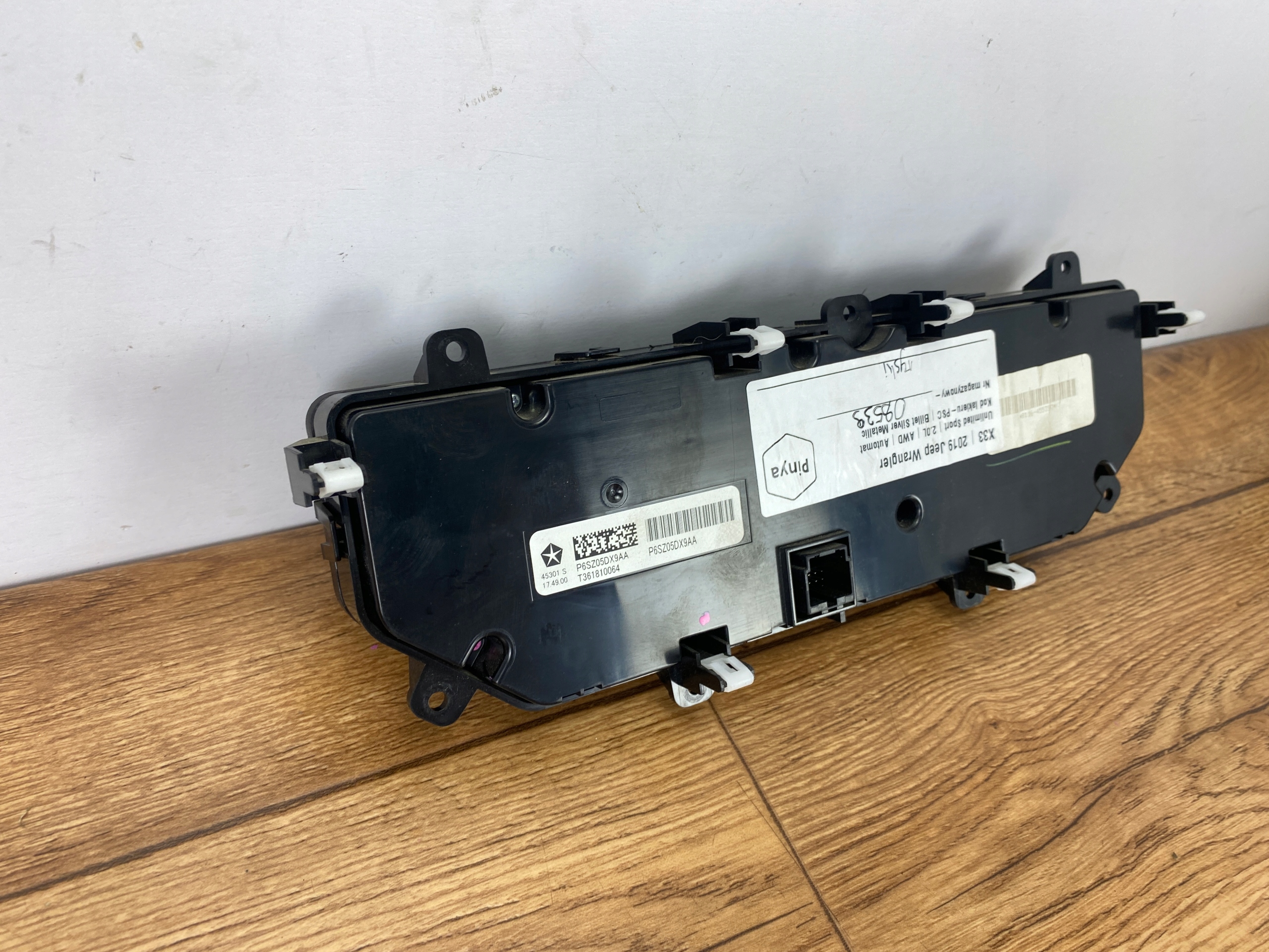 Unite commande clima Commandes Jeep Wrangler JL 2018+ USA