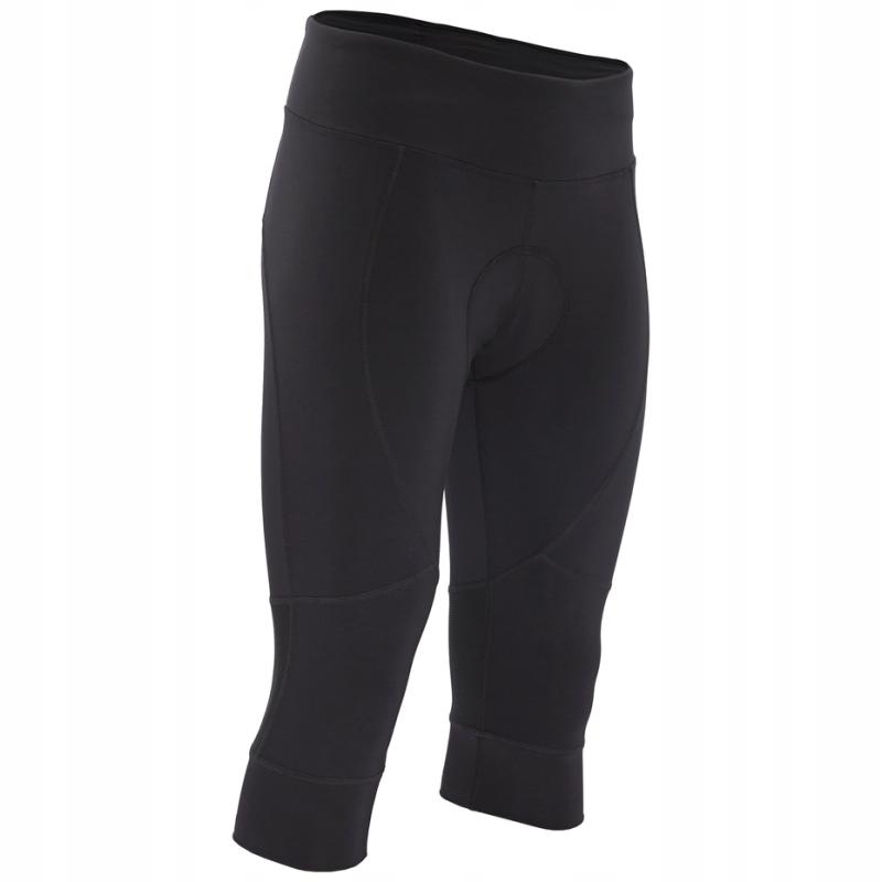 Silvini 3/4 kalhoty Tinella WP2234 dámské elastické pas s vložkou černá S