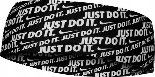 Řemínek Nike Dri-fit Fury Černobílá N1003619010OS