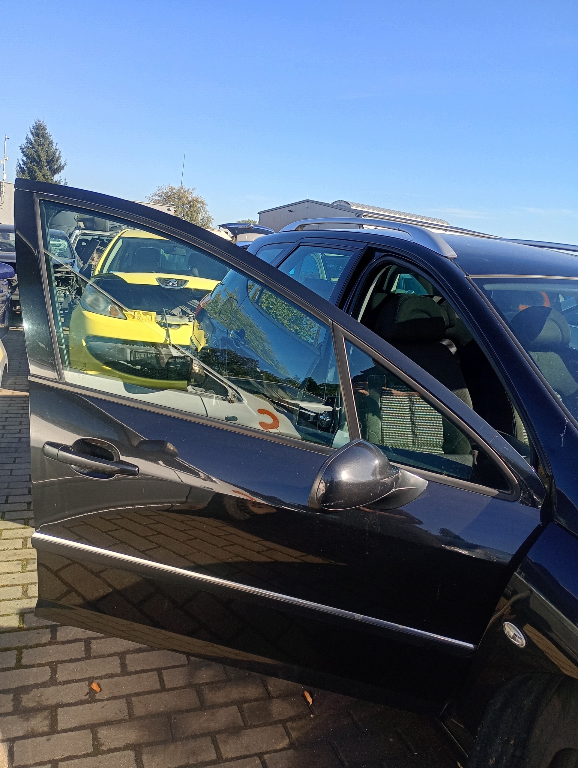 door right front front Peugeot 407 SW 04-10 code lakieru EXLD