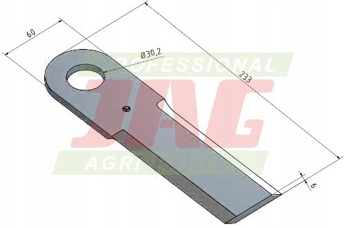 Nůž sekačky Mws Germany New Holland Nůž 84976065