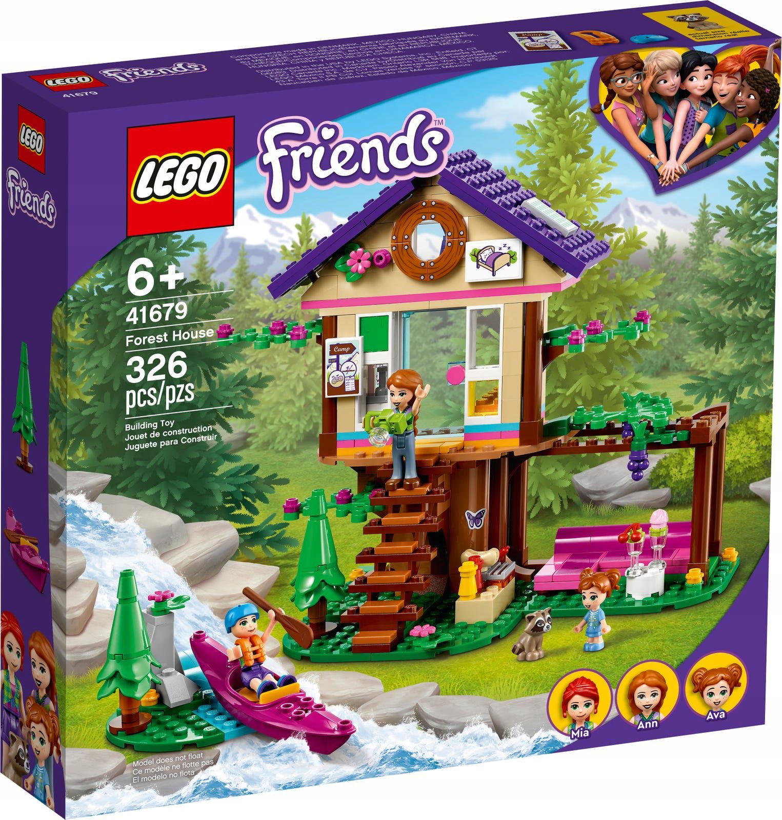 Lego Friends Lesní domek 41679 Nové