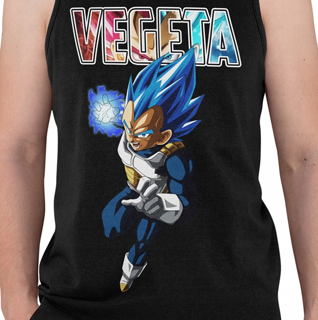 TANK TOP DRAGONBALL VEGETA 8 Marka inna