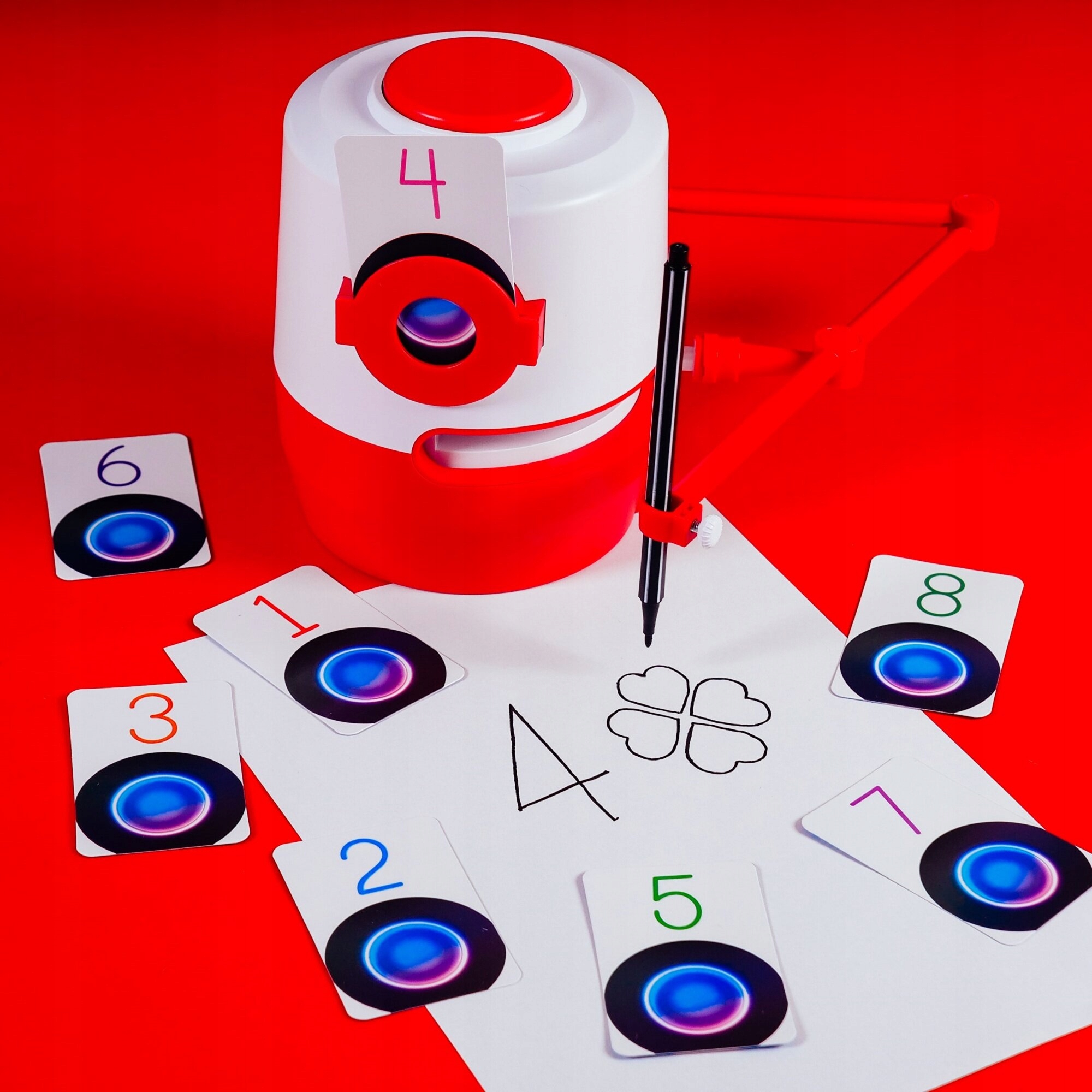 Zabawka edukacyjna DANTE Robot Step 304-PL77397 Materiał plastik