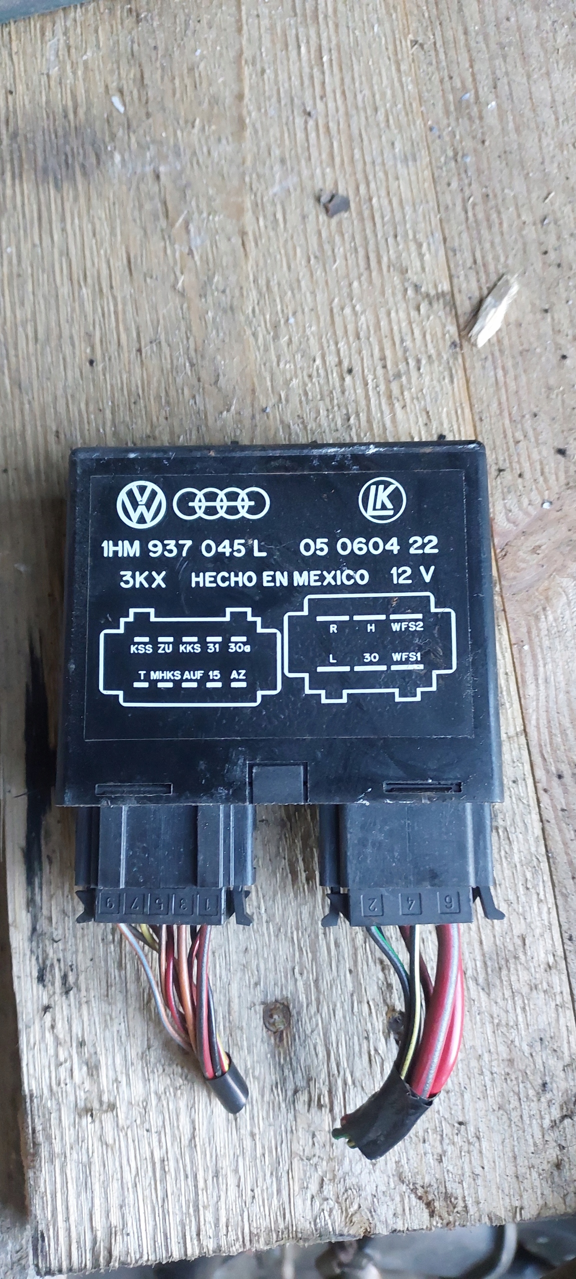 1HM937045L - Модуль сигналізації Golf mk3 1HM 937 045L