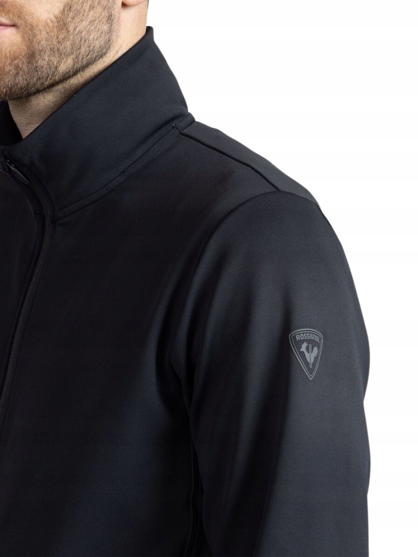 Rossignol Bluza Narciarska Męska MID Layer Stretch Jkt czarny
