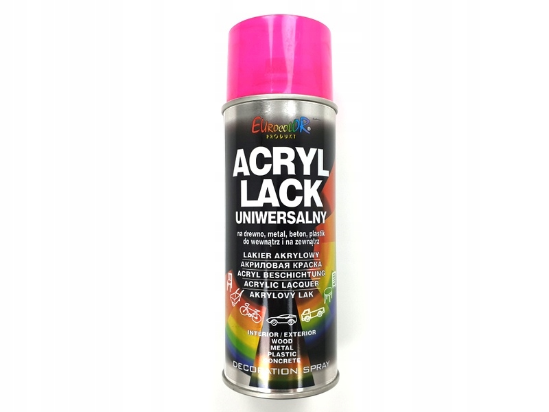 

Eurocolor Lakier Akrylowy Fluorescencyjny Różowy