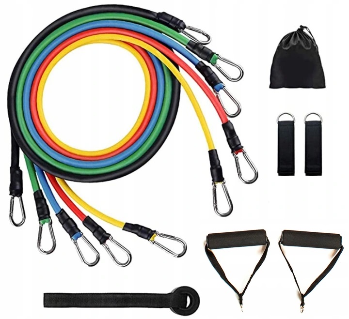

Zestaw 5 Gum Taśm Oporowych Do Ćwiczeń Fit Bands