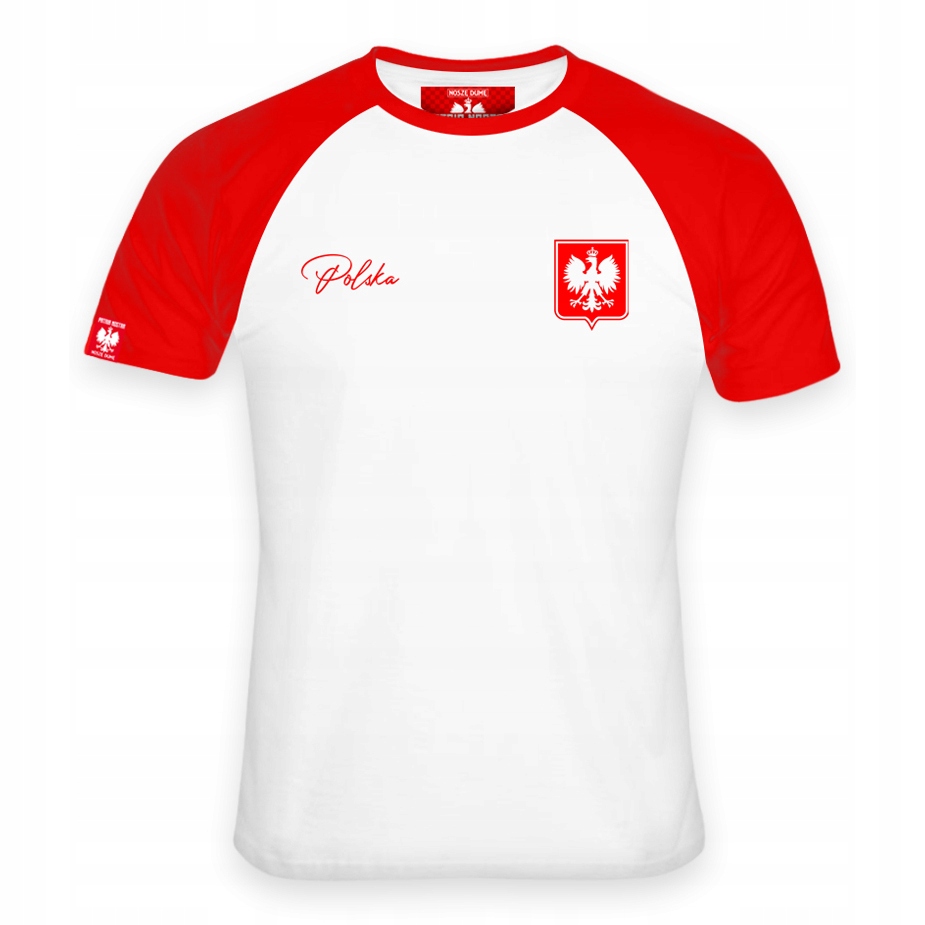 

Koszulka Męska Patriotyczna Bóg Honor Ojczyzna Pl