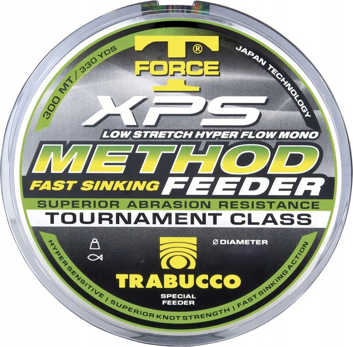 Trabucco Żyłka T-force Xps Method Feeder Tonąca 0,203mm 300m