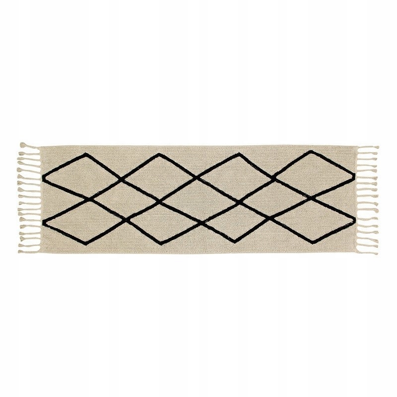 Lorena Canals Bavlnený koberec Bereber Beige P 80 x 230 cm