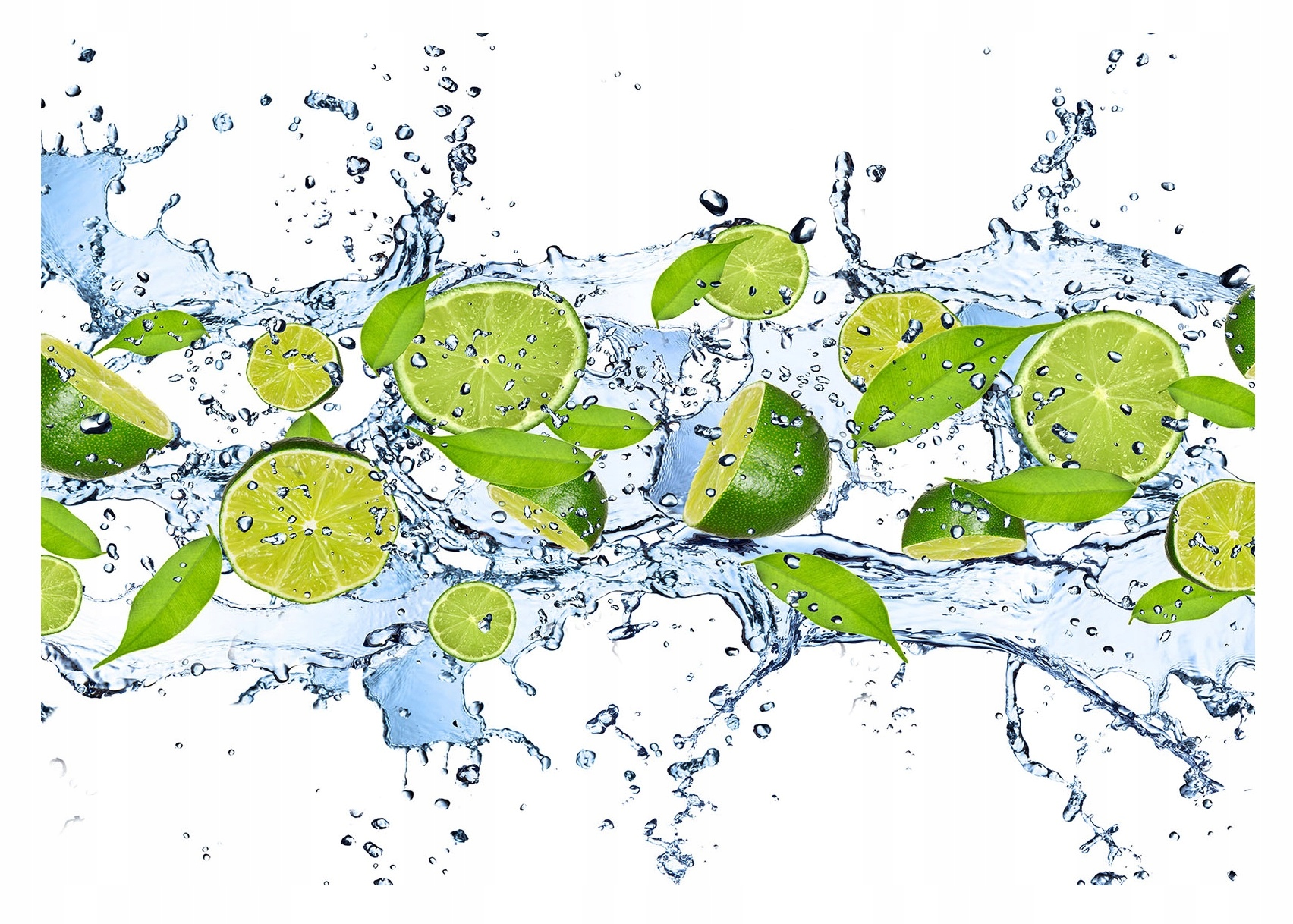 Fototapeta Do Kuchyne Jedálne Limetka Voda 312x219