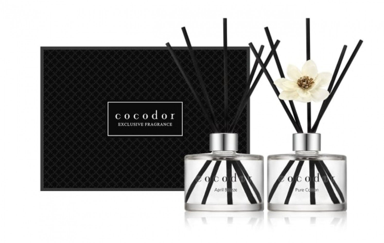Levně Skleněné vonné Difuzéry Cocodor 2 ks 200 ml K2