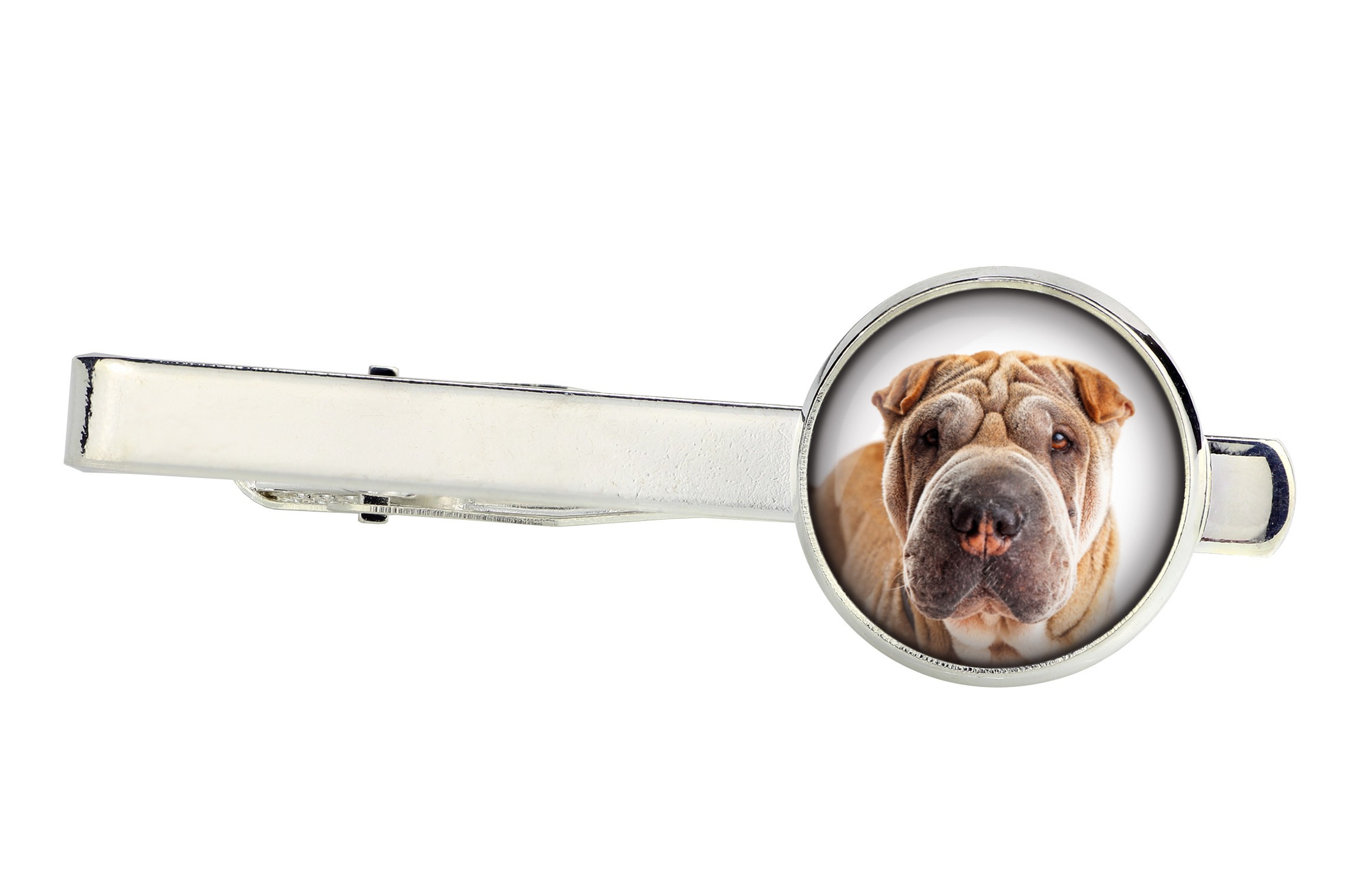 

Shar Pei Spinka do krawata z Twoim zdjęciem foto