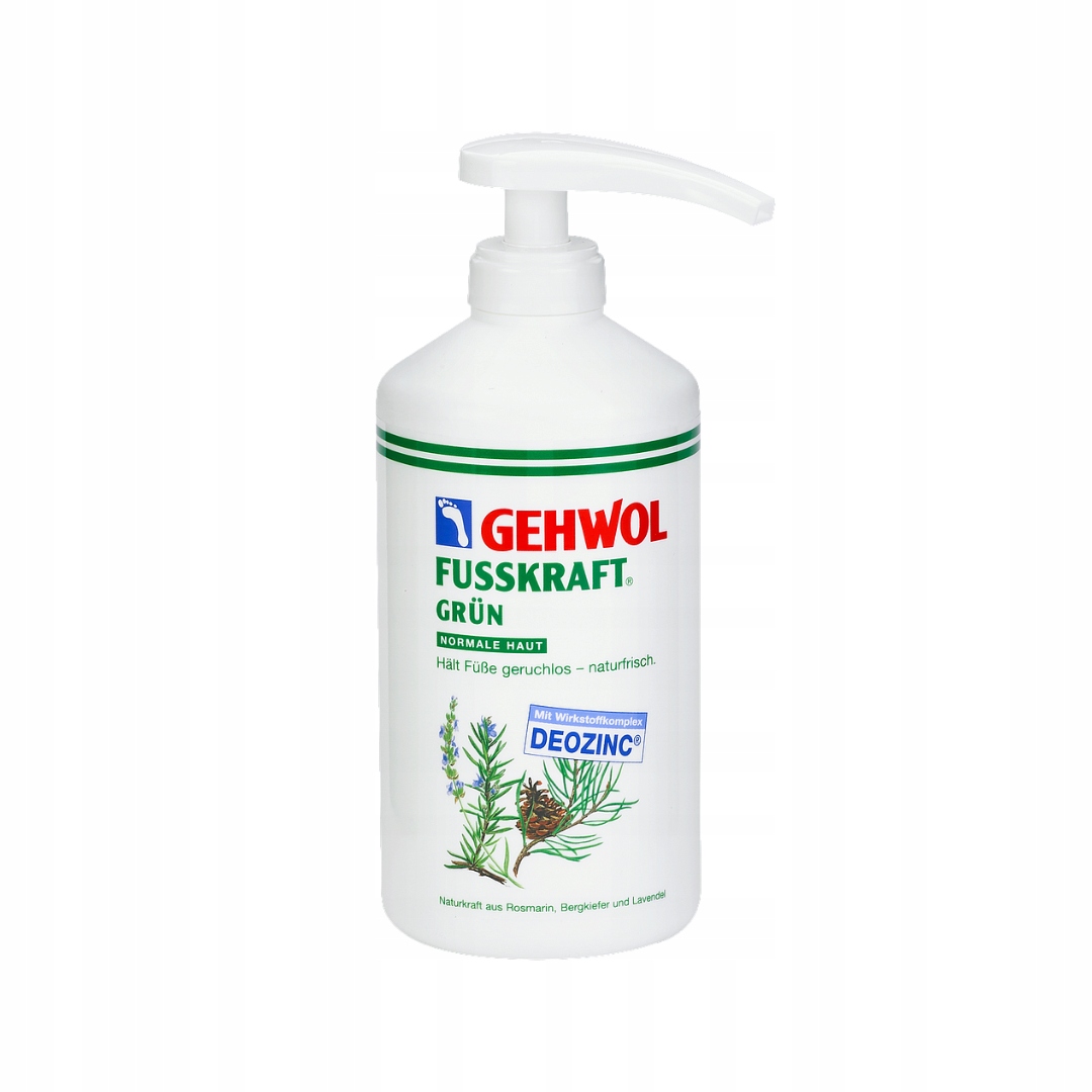 Gehwol Fusskraft Pflege Cream (Grün) - Pre potiace sa nohy 500 ml