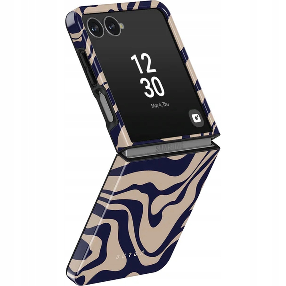 Pouzdro Burga pro Galaxy Z Flip7 pouzdro tenké, lehké, přiléhavé zadní kryt jsou módní