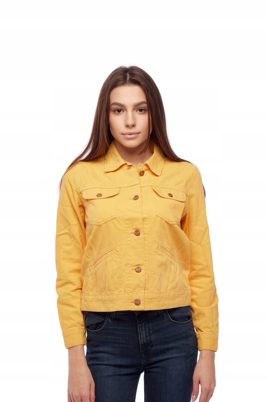 Dámská bunda Wrangler Heritage Jacket Yellow W405DM22F Xs