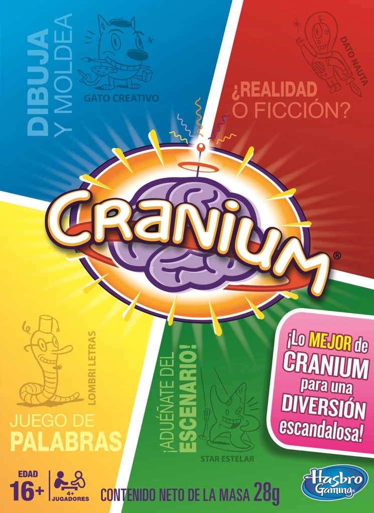 HASBRO GAMING GRA CRANIUM GIOCO PO WŁOSKU