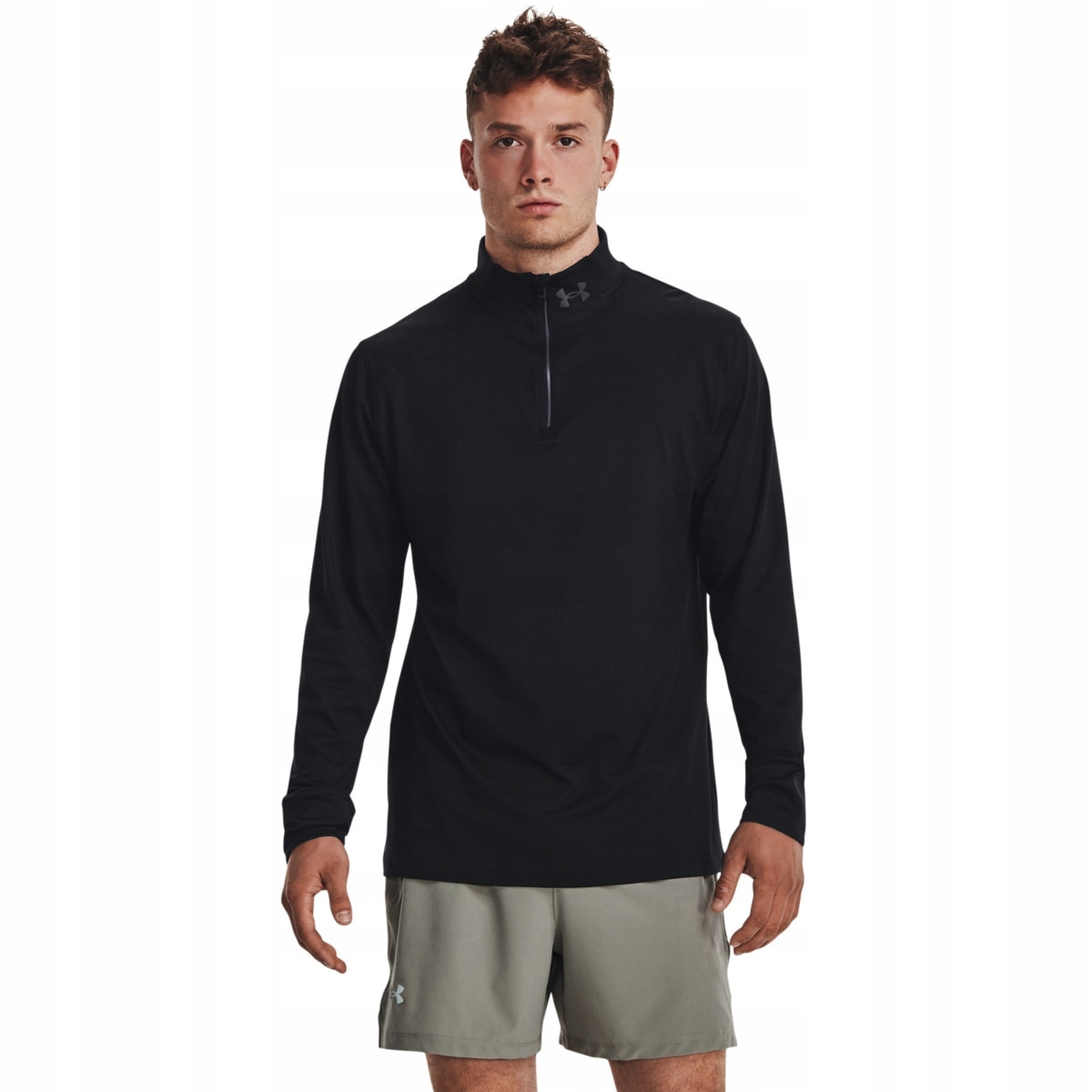 Męski longsleeve treningowy Under Armour czarny L