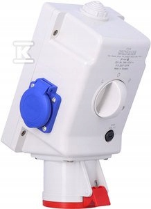 Gn.z WYŁ.L-0-P 32A/5P/2X230V IP44 Opti.