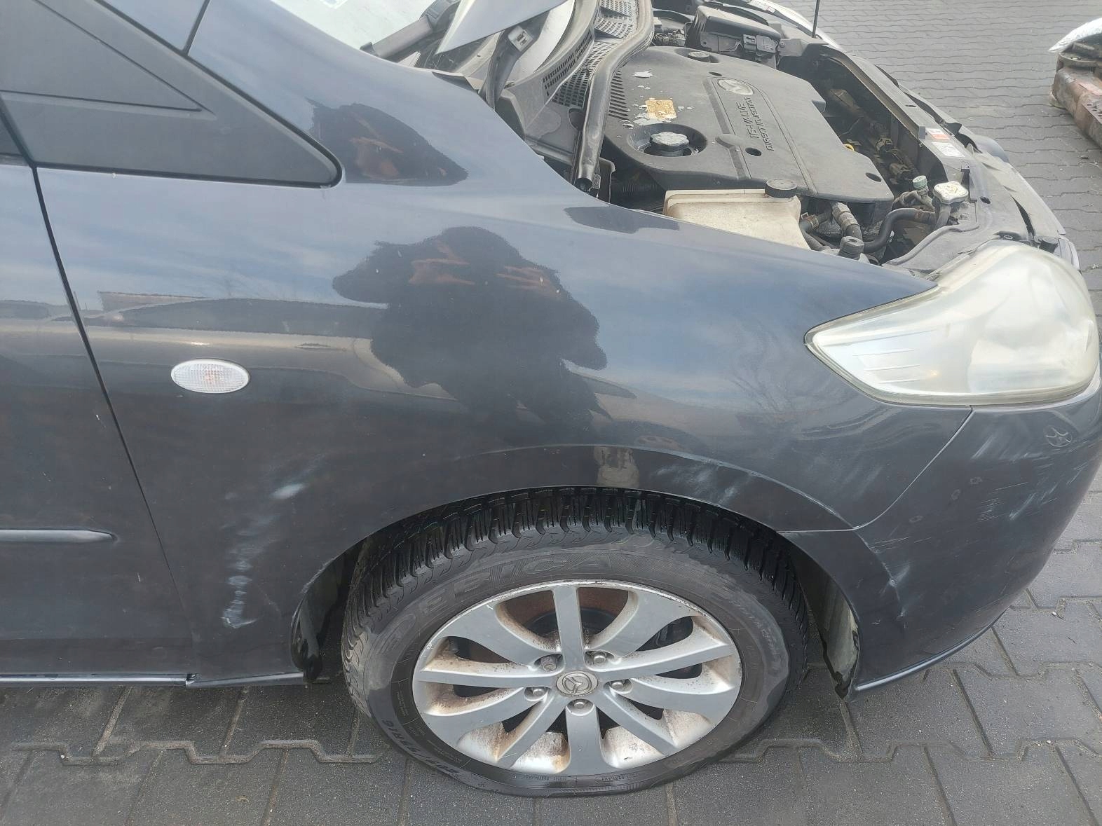 complete front bonnet bumper light MAZDA 5 and