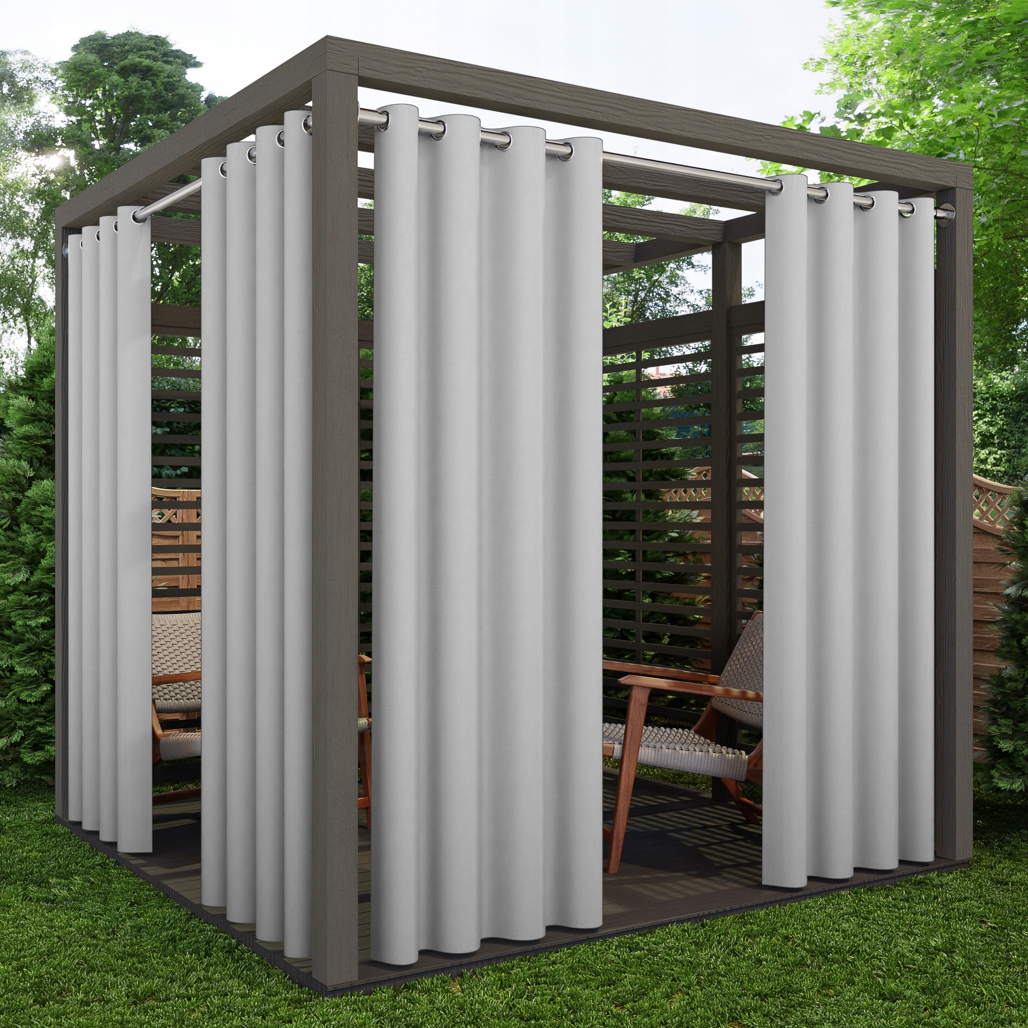 ZASŁONY OGRODOWE 155x220 WODOODPORNE NA PRZELOTKACH KOTARA DO OGRODU TARAS EAN (GTIN) 5905090446064